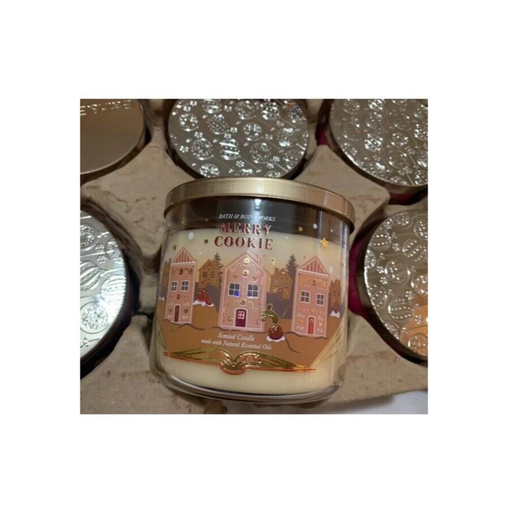 Merry Cookie Candle